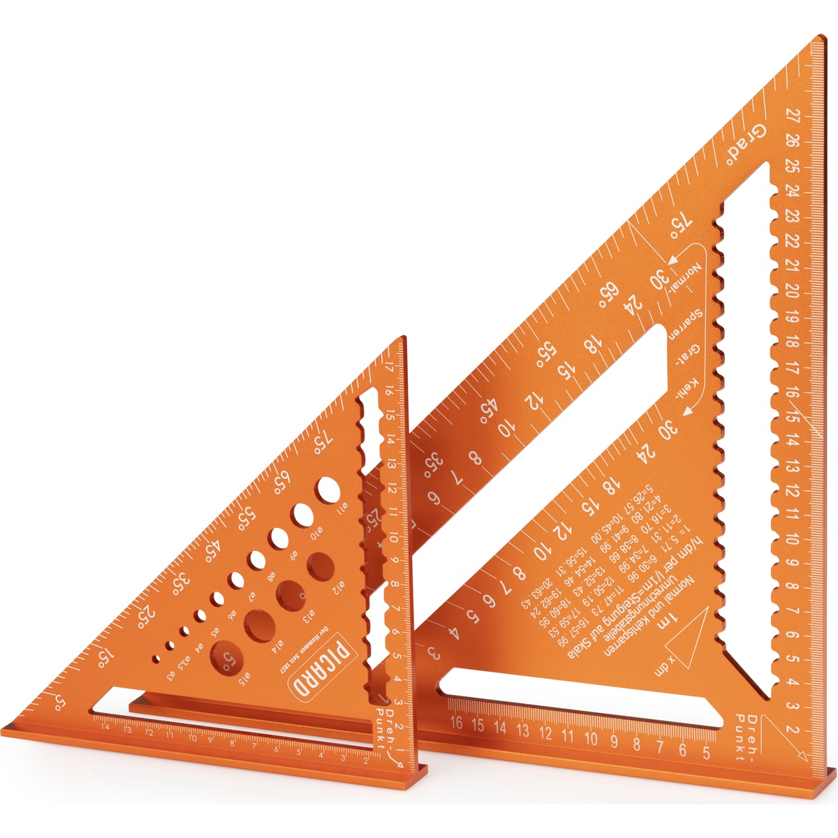 Picard Zimmermannswinkel Alu Set - 1 Stk. Picard Zimmermannswinkel Alu Set - 1 Stk.