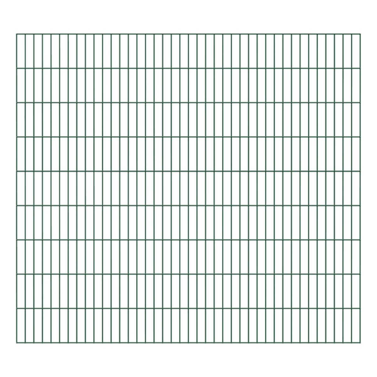 Alberts Doppelstabmatte, Typ 6/5/6, 1800 x 2000 mm, grün RAL 6005 - 1 Stk. Alberts Doppelstabmatte, Typ 6/5/6, 1800 x 2000 mm, grün RAL 6005 - 1 Stk.