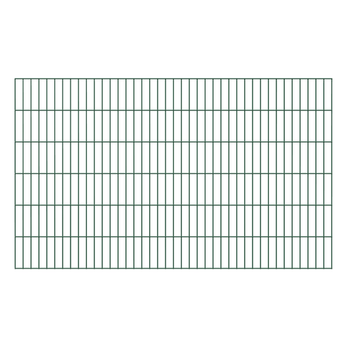 Alberts Doppelstabmatte, Typ 6/5/6, 1200 x 2000 mm, grün RAL 6005 - 1 Stk. Alberts Doppelstabmatte, Typ 6/5/6, 1200 x 2000 mm, grün RAL 6005 - 1 Stk.