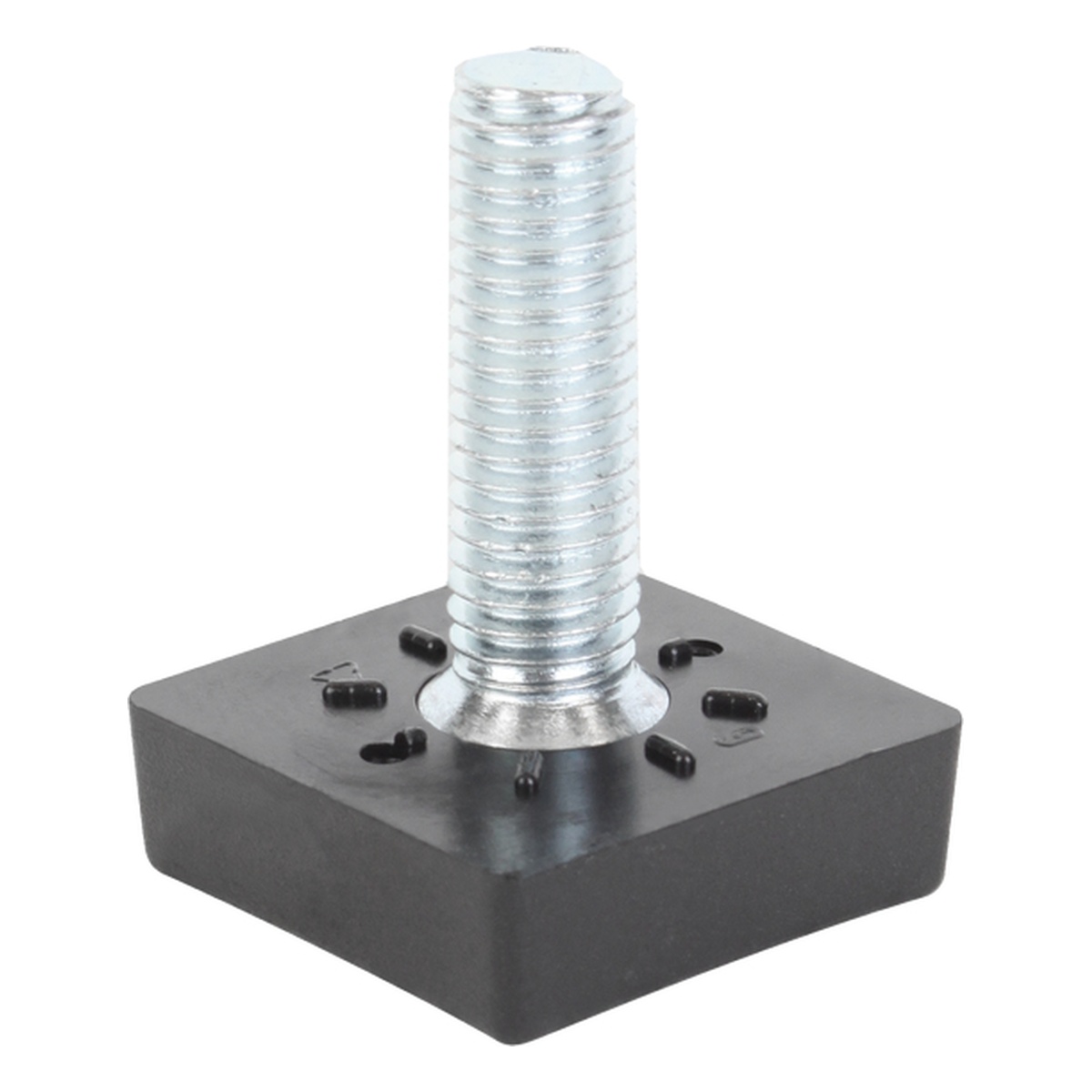 Alberts Stellschraube für Gewindestopfen, 25 x 25 mm, Kunststoff Stahlgewinde - 4 Stk.