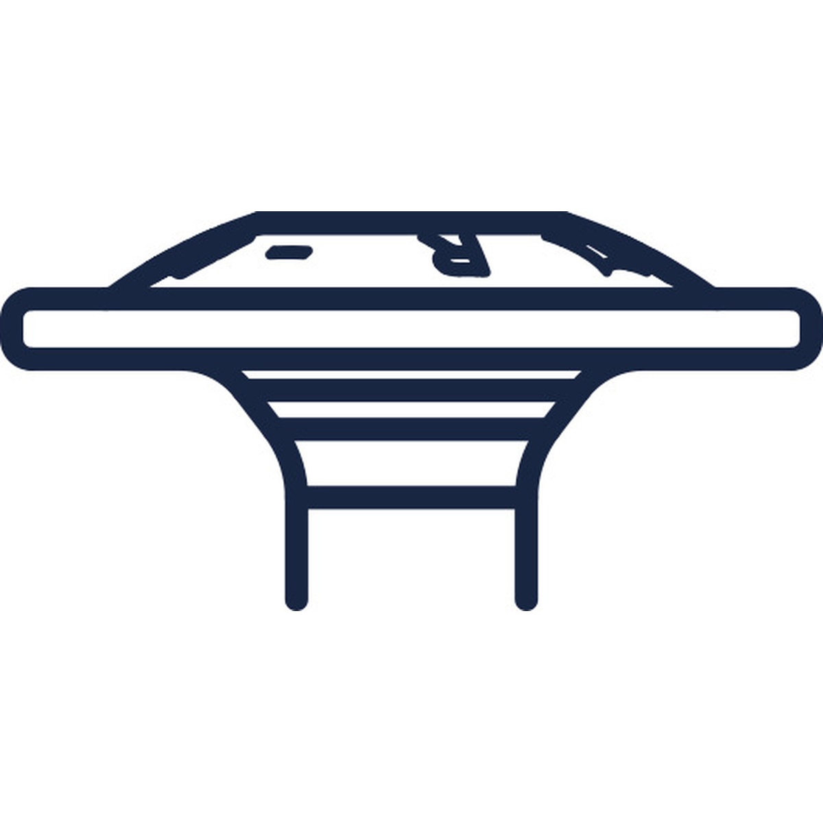 Reisser HBS Tellerkopf Holzbauschraube 8,0x400 mm, verzinkt, Teilgewinde, TX40 - 50 Stk.