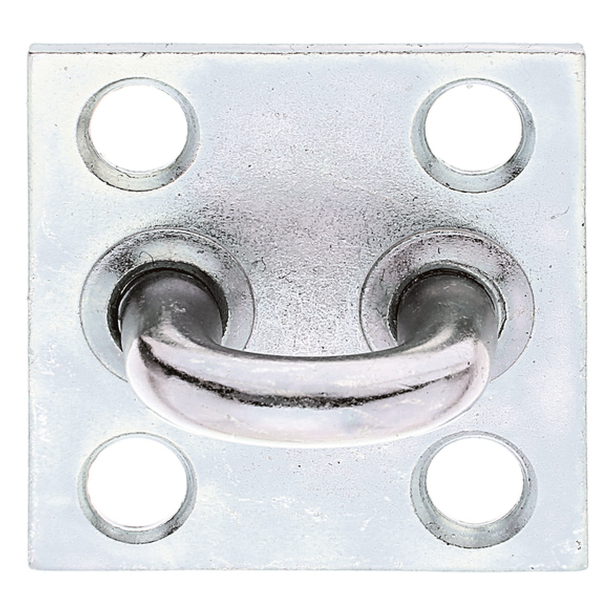 Alberts Öse auf Platte verzinkt 50 x 50 x Ø8 mm Alberts Öse auf Platte verzinkt 50 x 50 x Ø8 mm