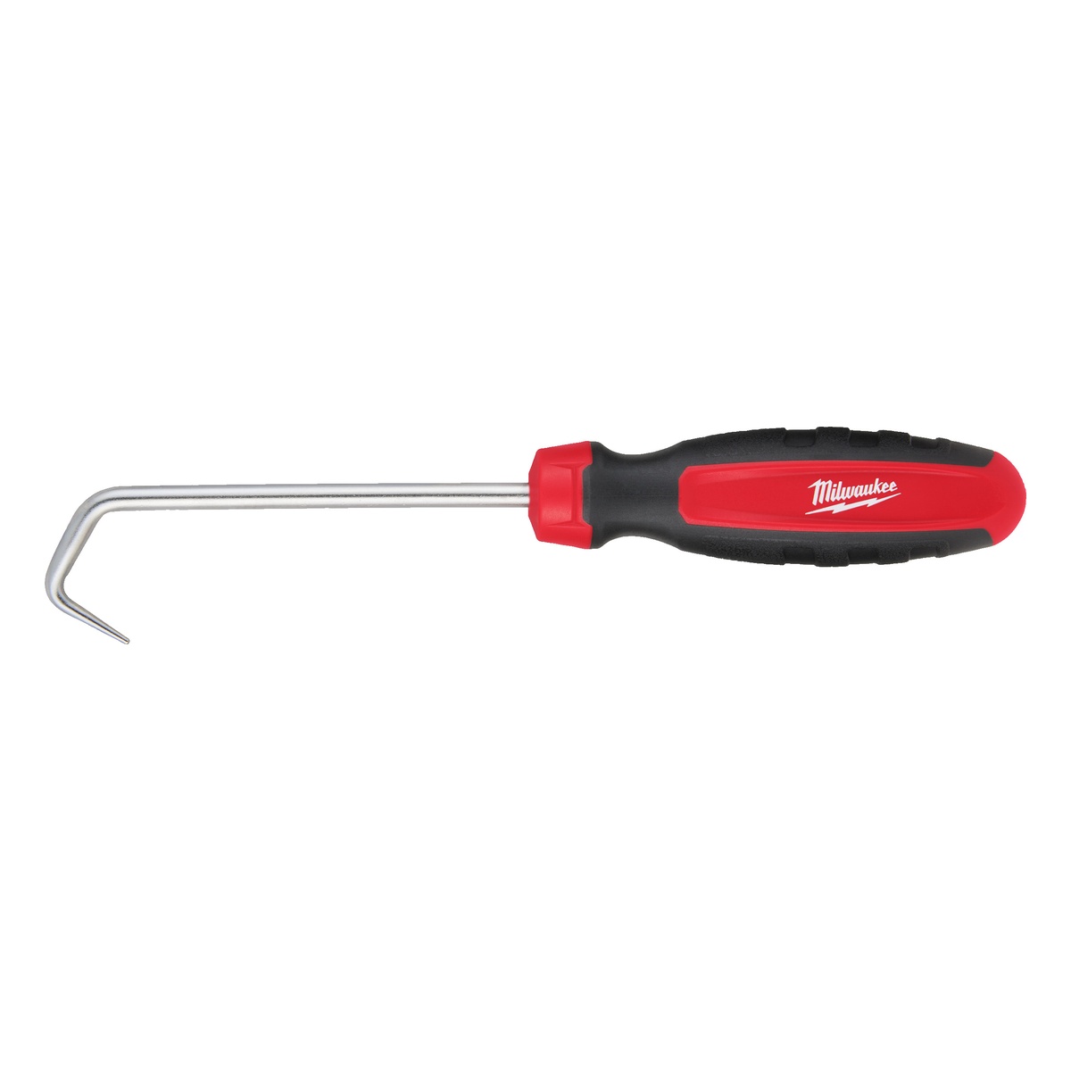 Milwaukee Montagehaken Heavy-Duty mit Hakenspitze, 248 mm, Vollmetall, verchromter Schaft, Komfortgriff