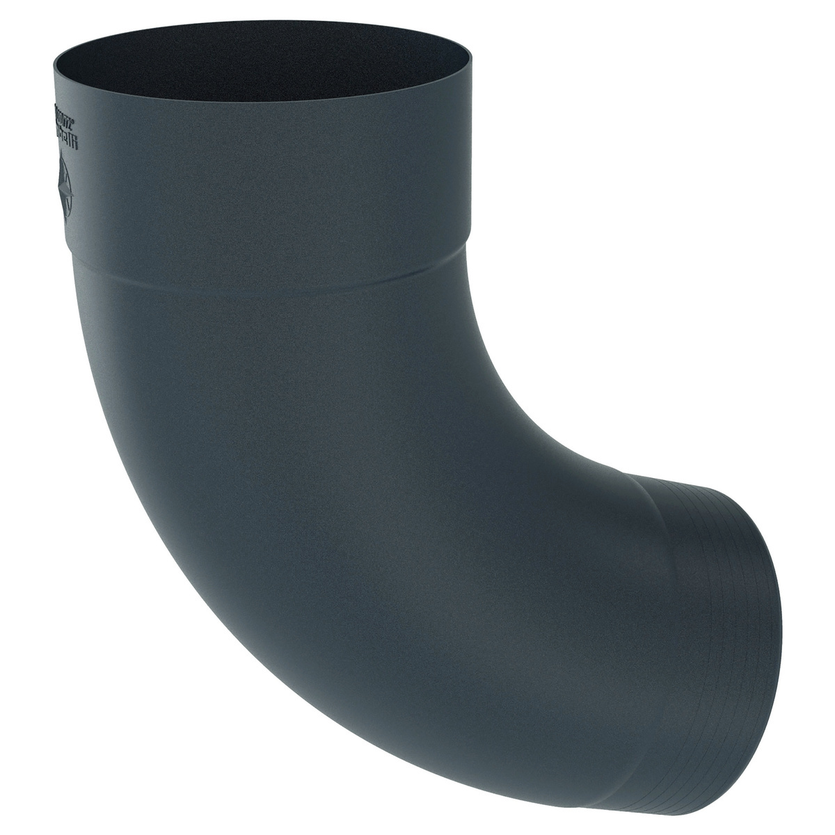 Zambelli Fallrohrbogen Meister-Bogen 72° 120 mm, Anthrazit RAL 7016, COLORDUR - 1 Stk.