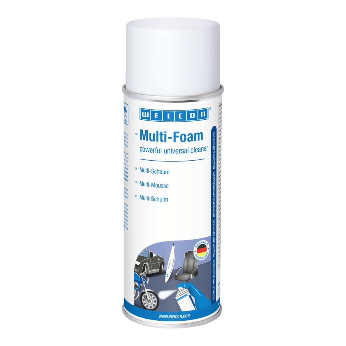 WEICON Schaumreiniger Multi-Schaum, 400 ml Spraydose