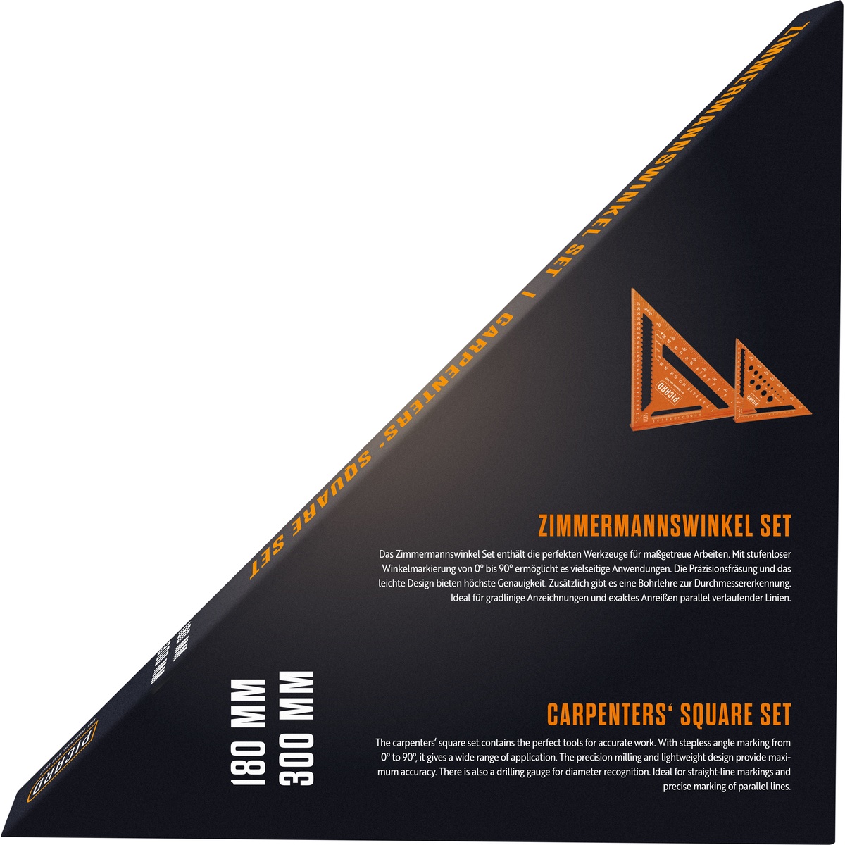 Picard Zimmermannswinkel Alu Set - 1 Stk. Picard Zimmermannswinkel Alu Set - 1 Stk.