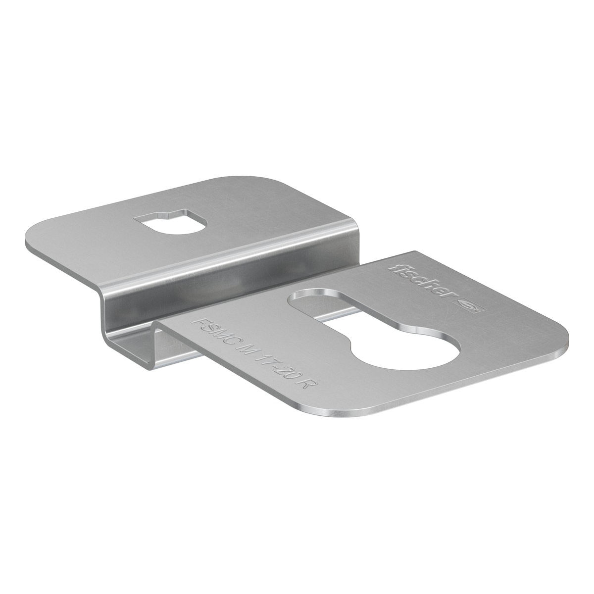 fischer Mittel-Clip FSMC M 17-20 Edelstahl R - 50 Stk.
