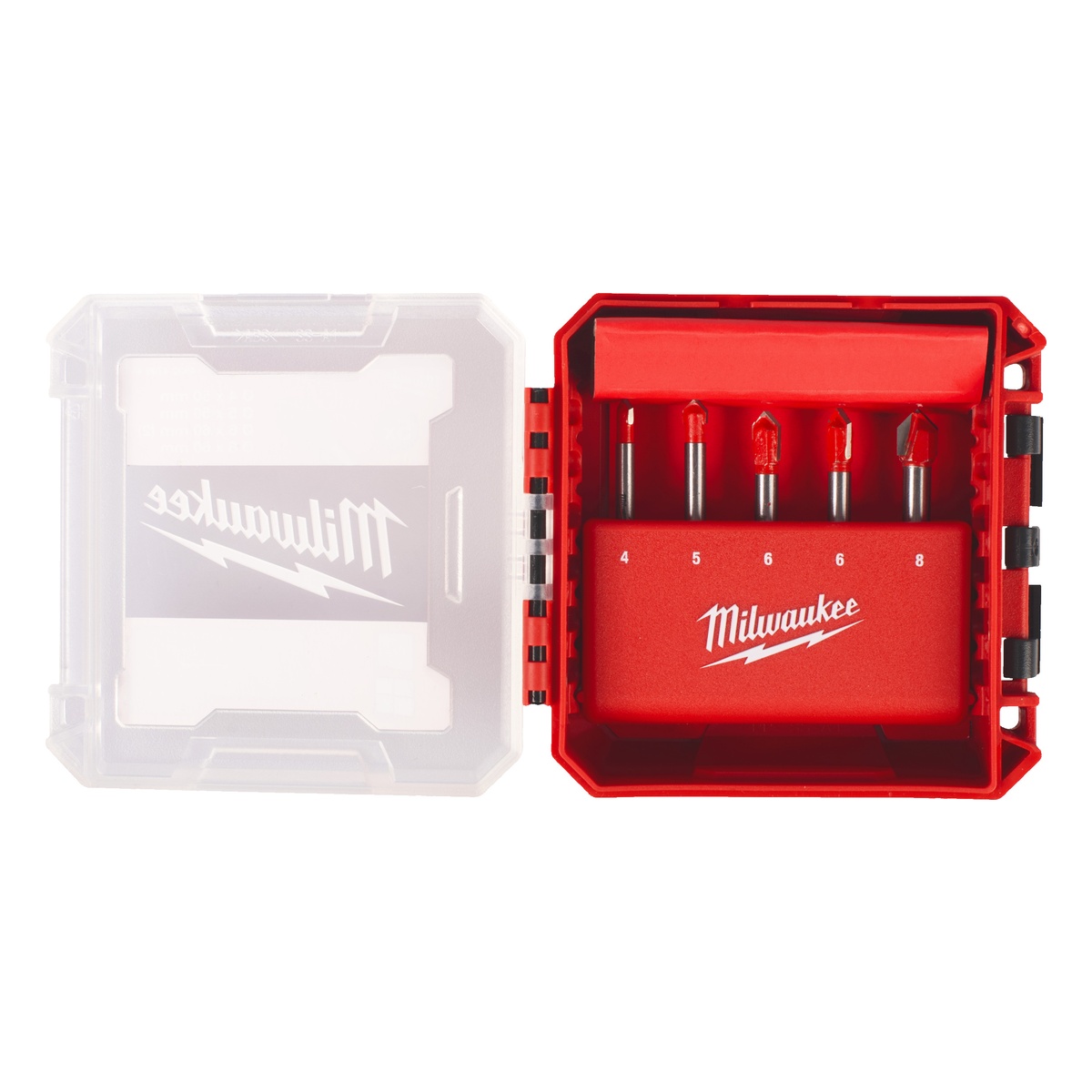 Milwaukee Glas- und Fliesenbohrer Set 5tlg.