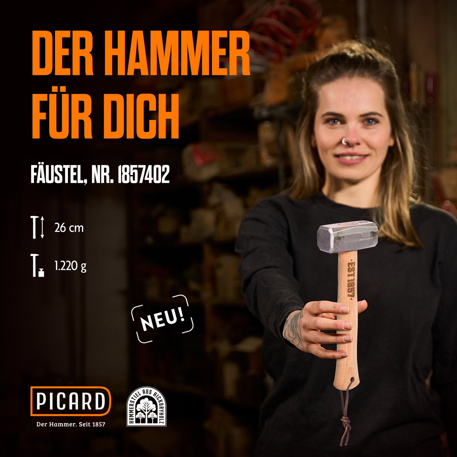 Picard Fäustel Est.1857 1000 g