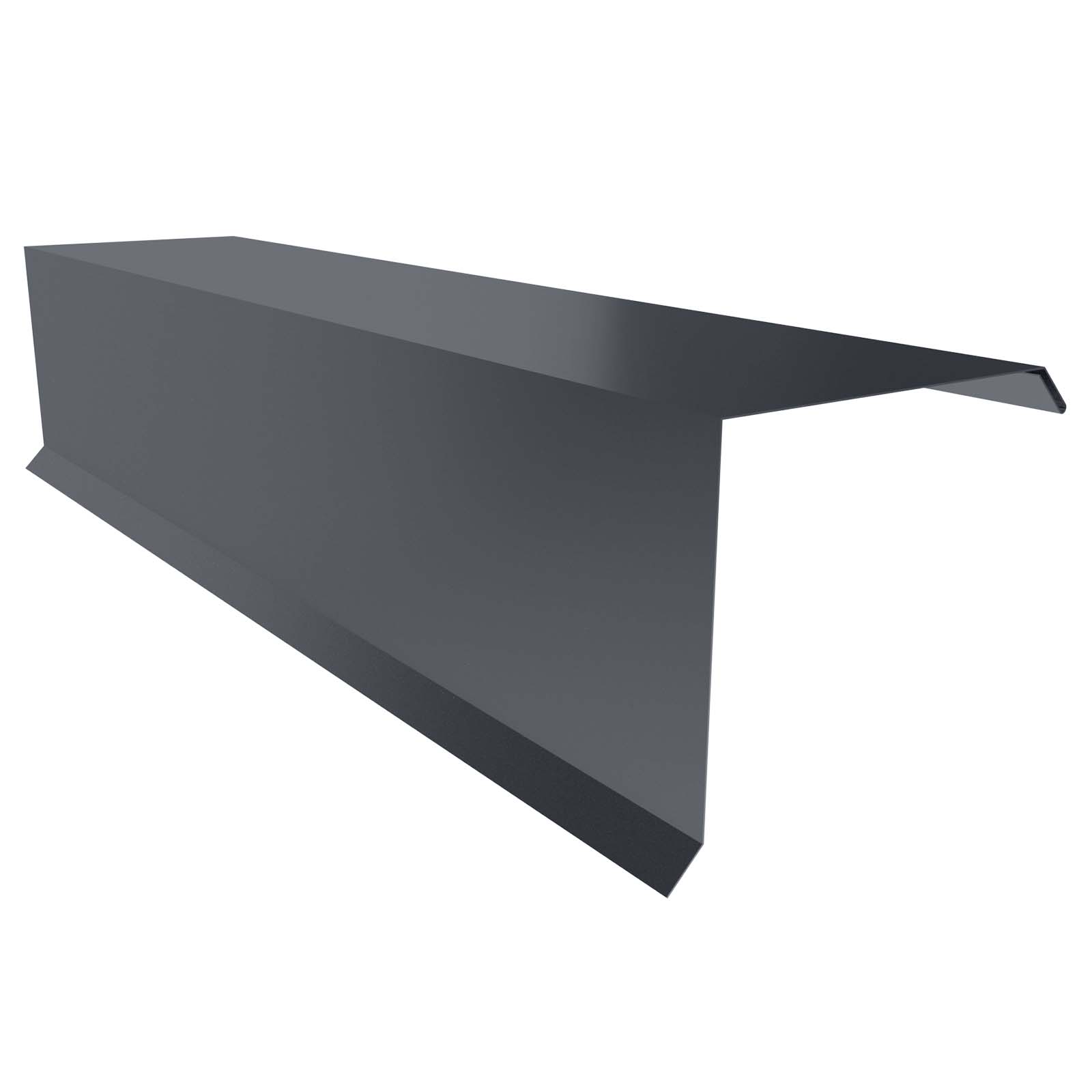 Ortgangblech 110/100 2m, 0,5mm, RAL7024 Graphitgrau
