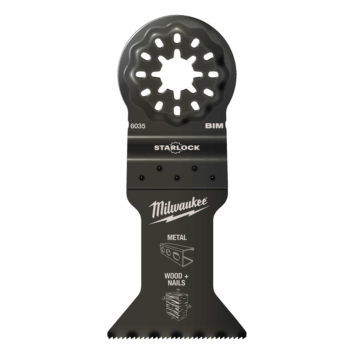 Milwaukee Multitool Starlock Bi-Metall Tauchsägeblatt Multimaterial 43 x 47 mm - 1 Stk. Milwaukee Multitool Starlock Bi-Metall Tauchsägeblatt Multimaterial 43 x 47 mm - 1 Stk.
