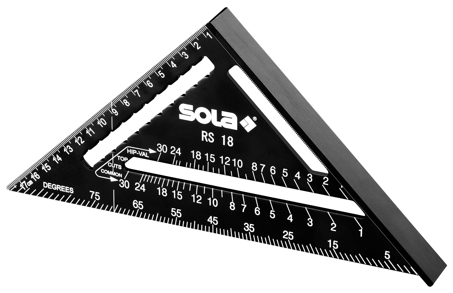 Sola RS 18 Anschlagwinkeldreieck Sparrenwinkel Sola RS 18 Anschlagwinkeldreieck Sparrenwinkel