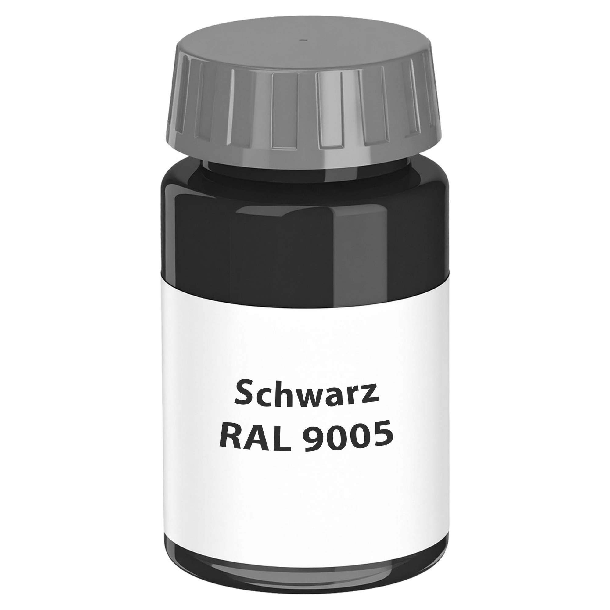 Zambelli Ausbesserungslack in Pinselflasche, Schwarz RAL 9005, COLORDUR - 1 Stk.