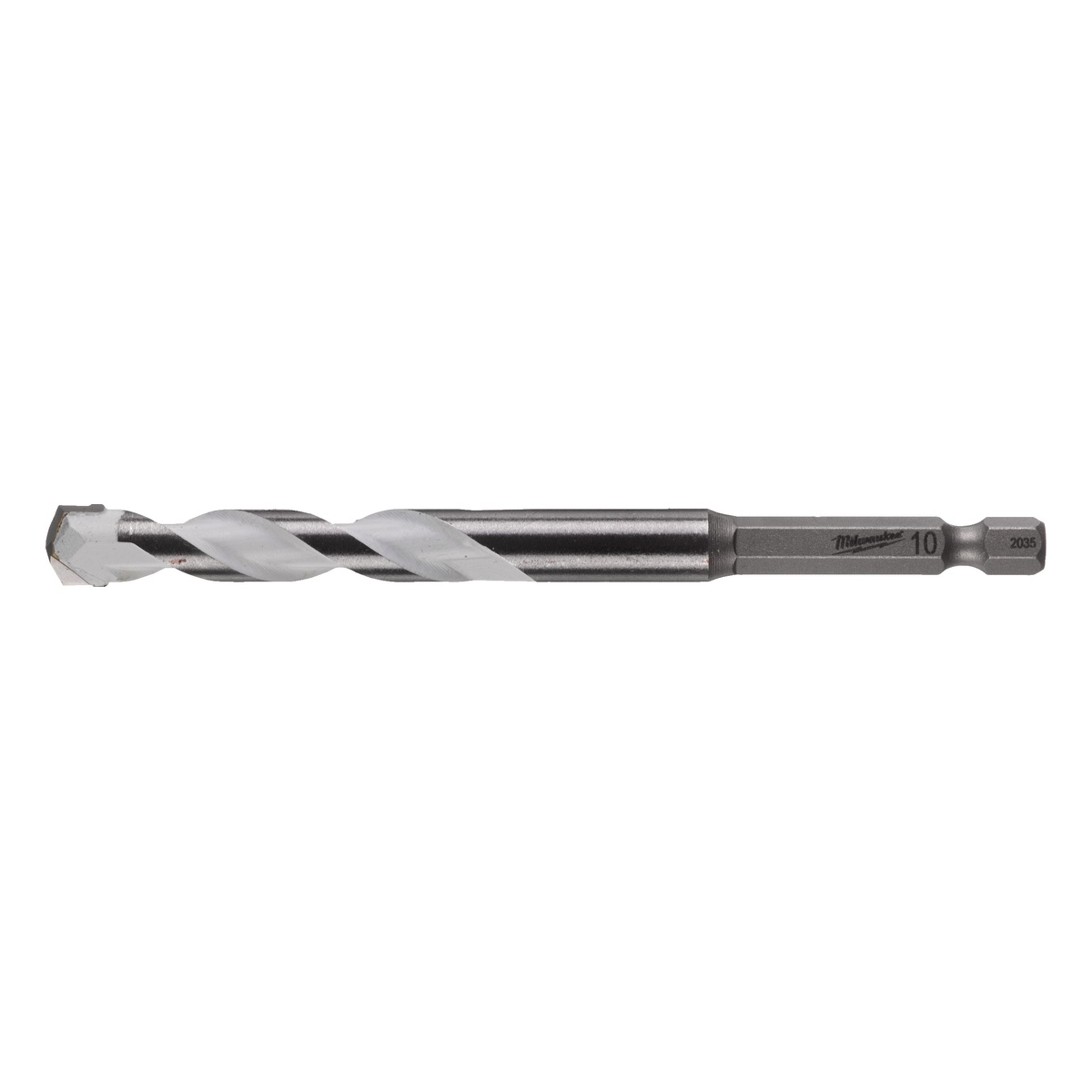 Milwaukee Multimaterialbohrer SHOCKWAVE Ø 10 x 120 mm, 1/4 Zoll Sechskantschaft, Hartmetallspitze, schlagfest