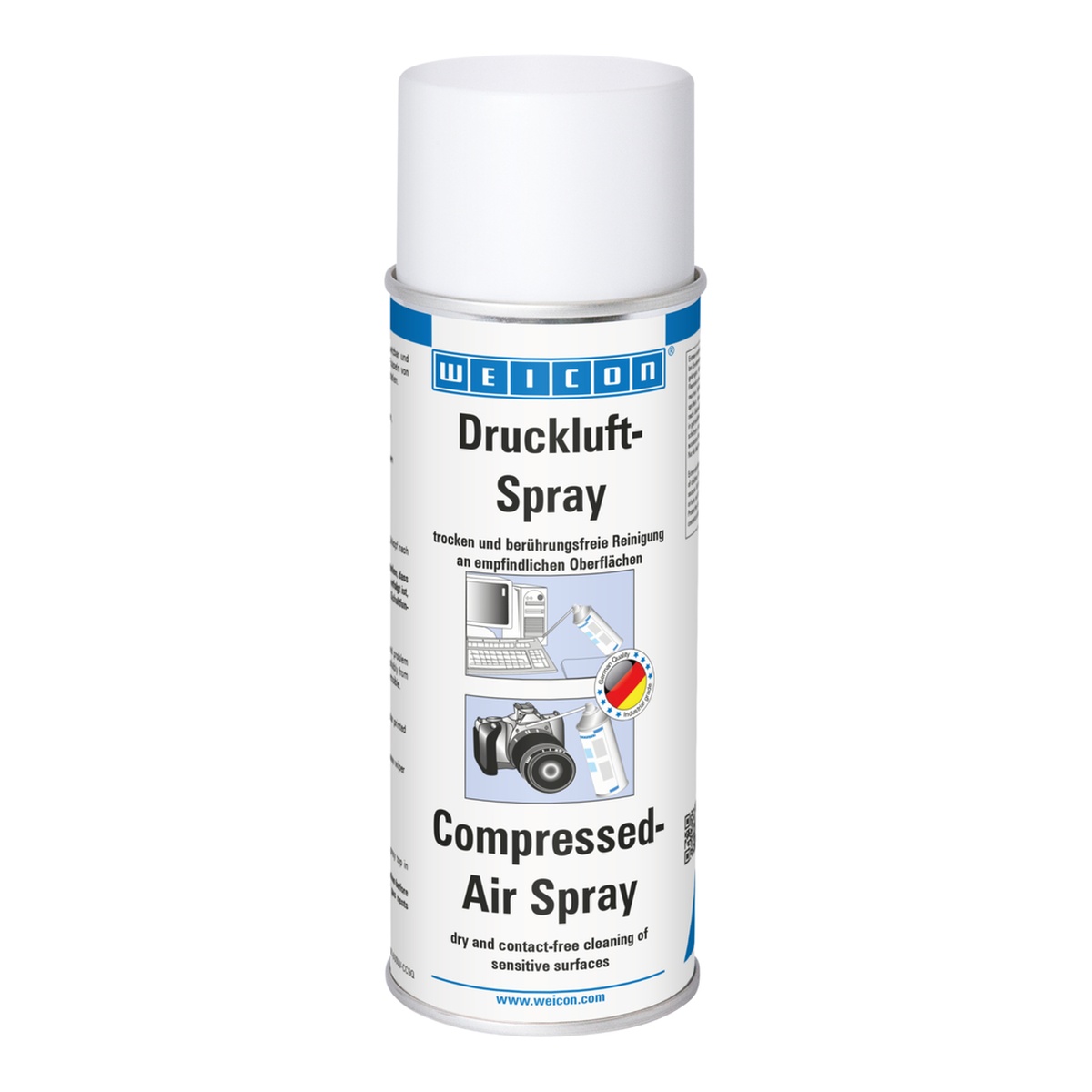 WEICON Druckluft-Spray für berührungsfreies Reinigen, 400 ml