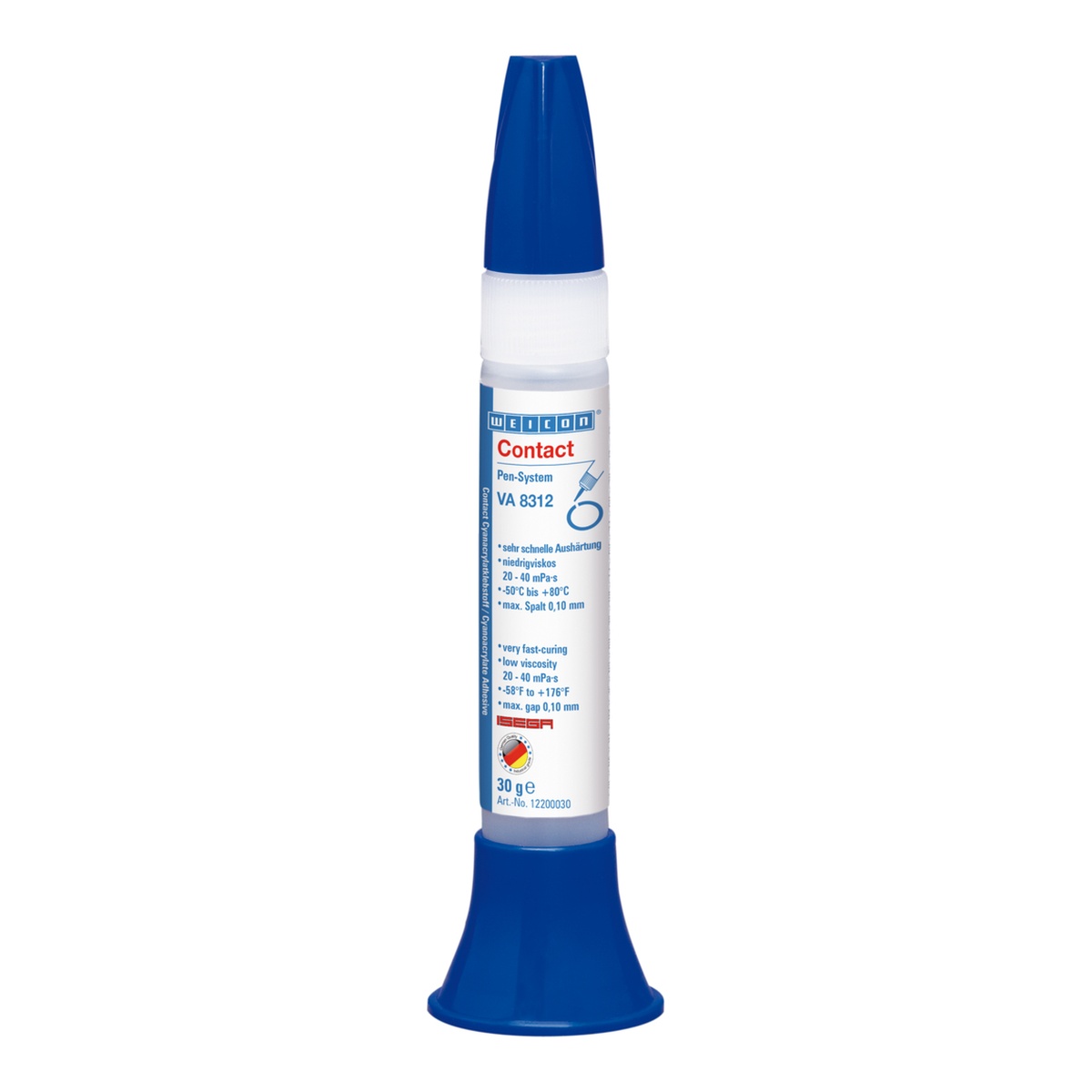 WEICON Contact VA 8312 Sekundenkleber niedrigviskos 30 g