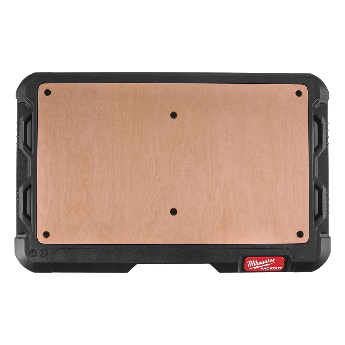 Milwaukee PACKOUT Holz-Arbeitsplatte 650 x 380 x 60 mm - 1 Stk. Milwaukee PACKOUT Holz-Arbeitsplatte 650 x 380 x 60 mm - 1 Stk.