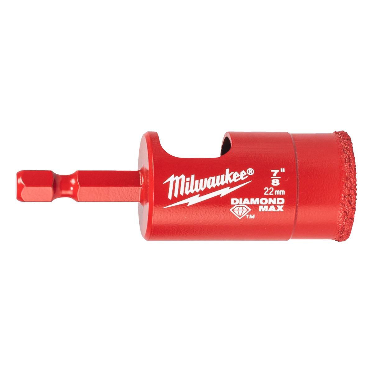 Milwaukee Diamantbohrer 1/4" Hex, 22 mm