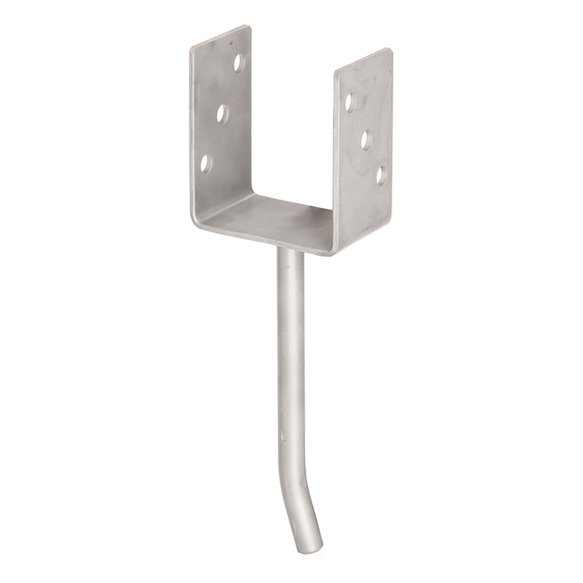 Alberts U-Pfostenträger mit Betonanker aus Rundstahl, 91 x 104 x 200 mm, Edelstahl - 1 Stk. Alberts U-Pfostenträger mit Betonanker aus Rundstahl, 91 x 104 x 200 mm, Edelstahl - 1 Stk.