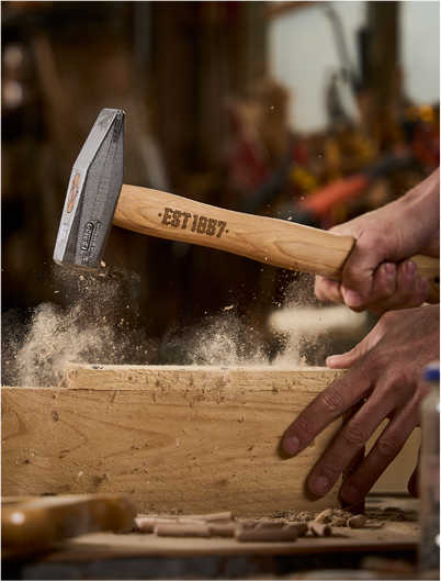 Handwerker bei der Arbeit