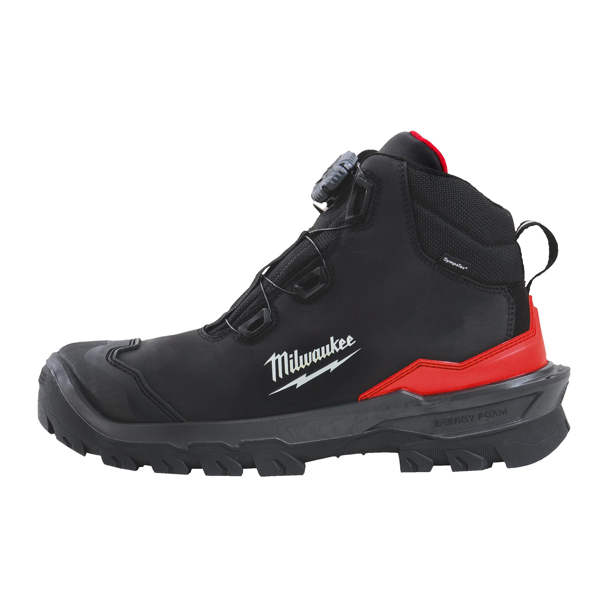 Milwaukee ARMOURTRED™ S7S Sicherheits-Stiefel BOA Mikrofaser schwarz Größe 48 - 1 Stk.