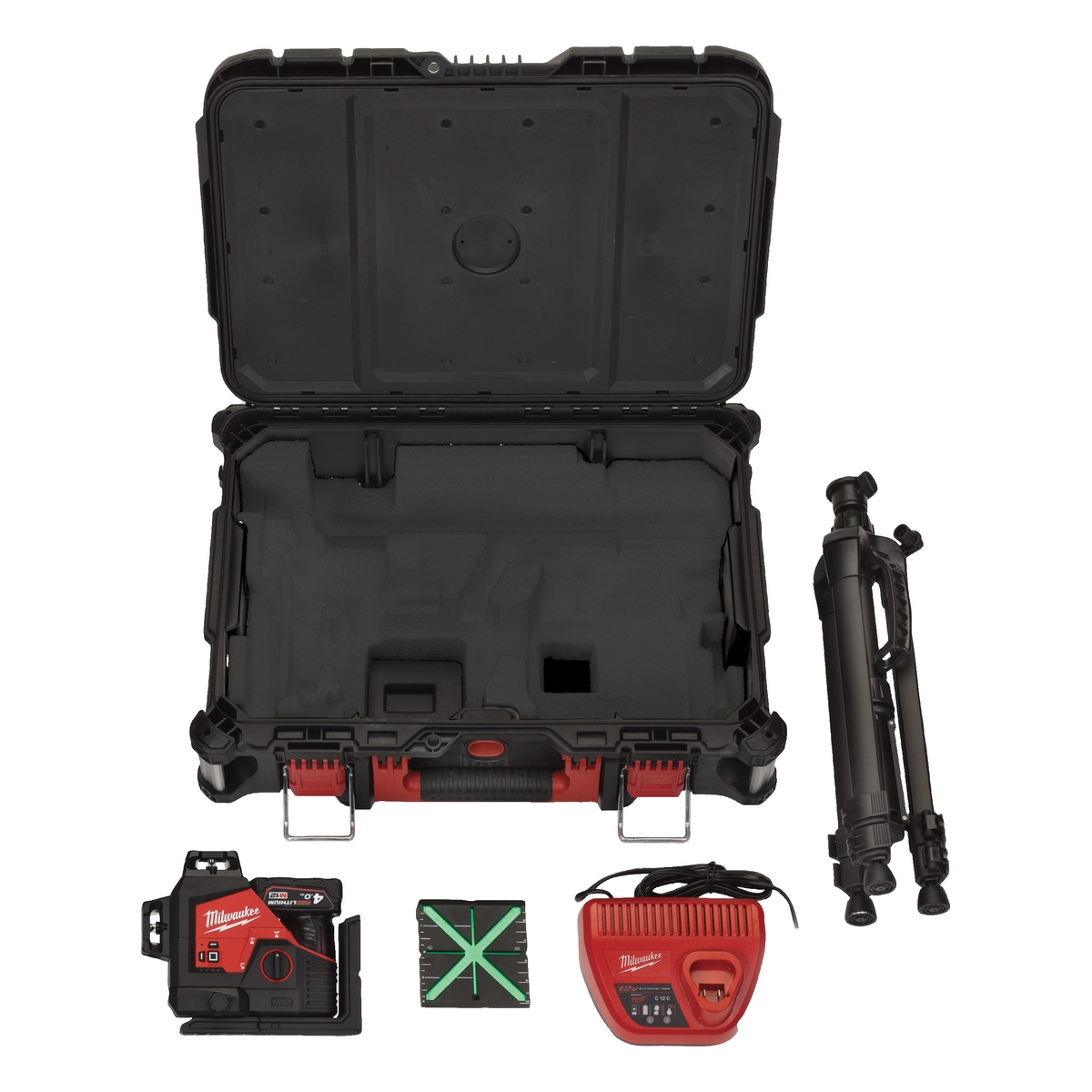 Milwaukee M12 3 x 360° Kreuzlinienlaser M123PLSKIT-401P - 1 Stk.
