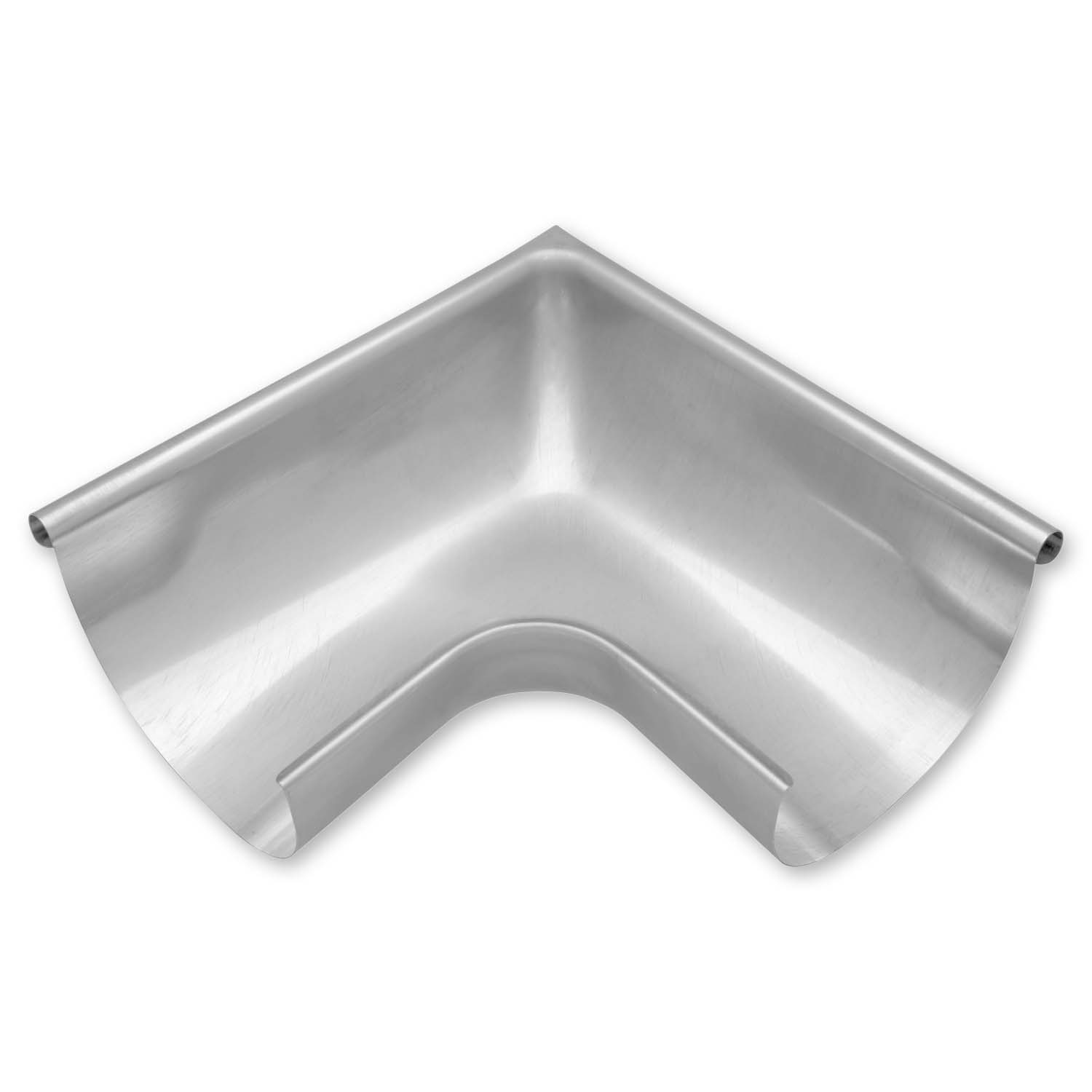 Zambelli Rinnenwinkel Außeneck 333/300 mm, 6 tlg, Titanzink Zambelli Rinnenwinkel Außeneck 333/300 mm, 6 tlg, Titanzink