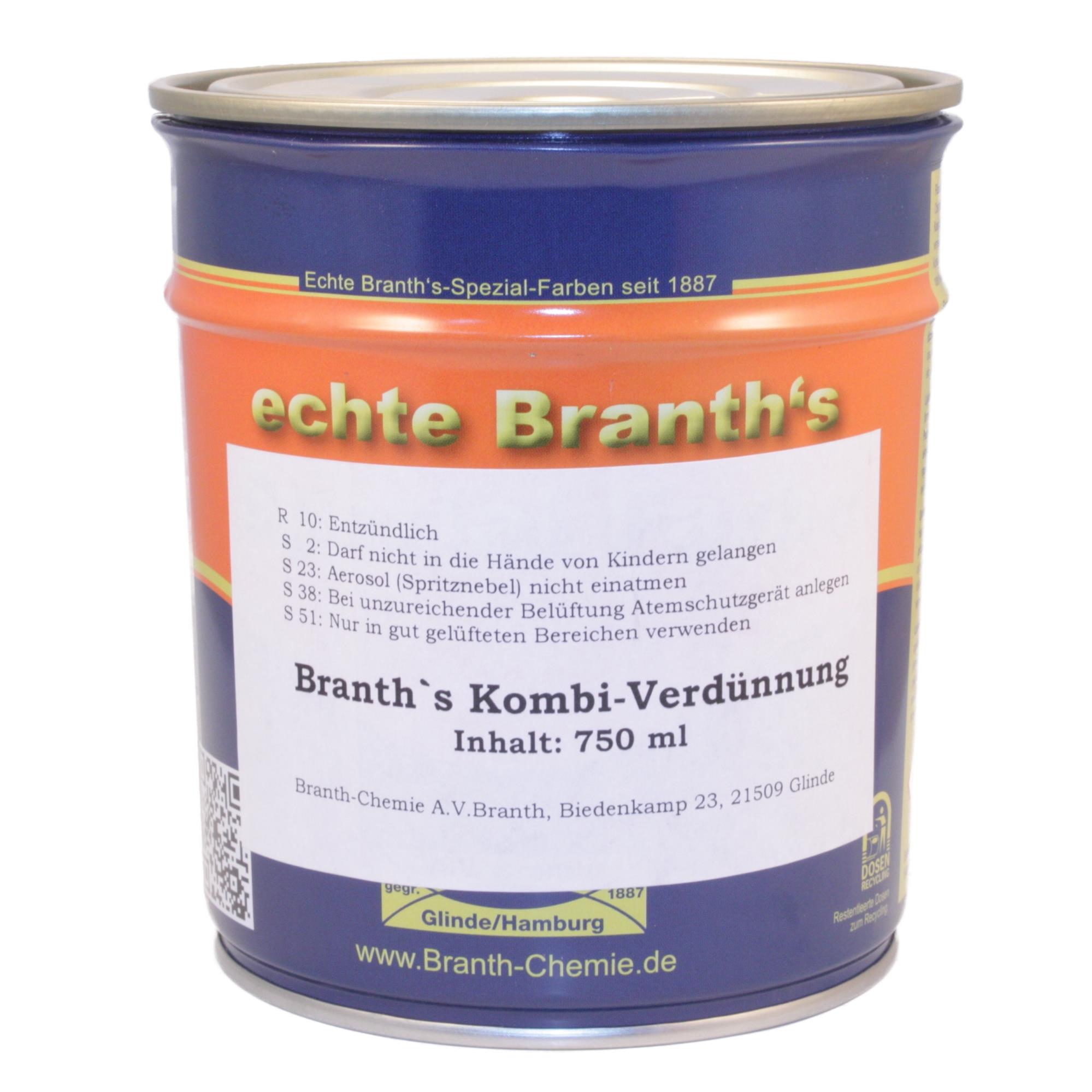 Branth's Kombi-Verdünnung 0,75 l Branth's Kombi-Verdünnung 0,75 l