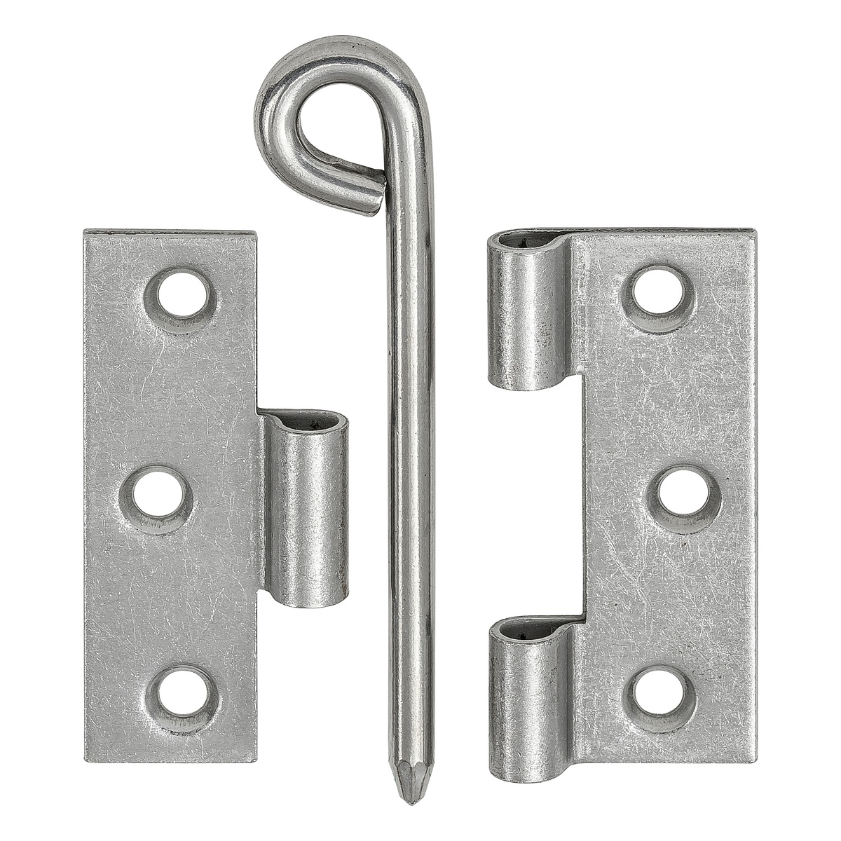 Vormann Geschlossenes Kulissenscharnier 70 x 55 mm Eisen, 1 Stk.