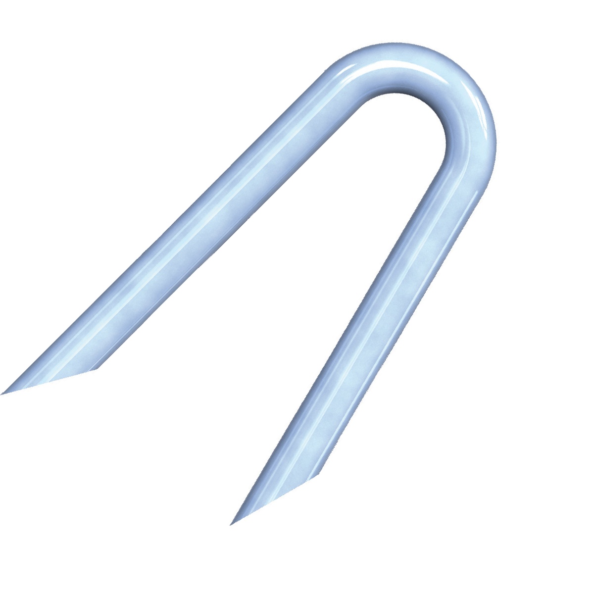 Reisser Krampen 2,5x25 mm, Stahl, blau verzinkt - 500 g