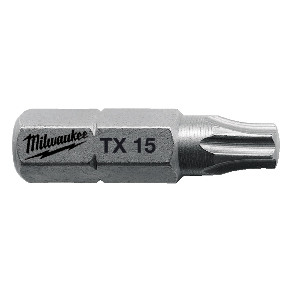 Milwaukee Schrauberbit TX15 TX15 / 25 mm - 25 Stk.