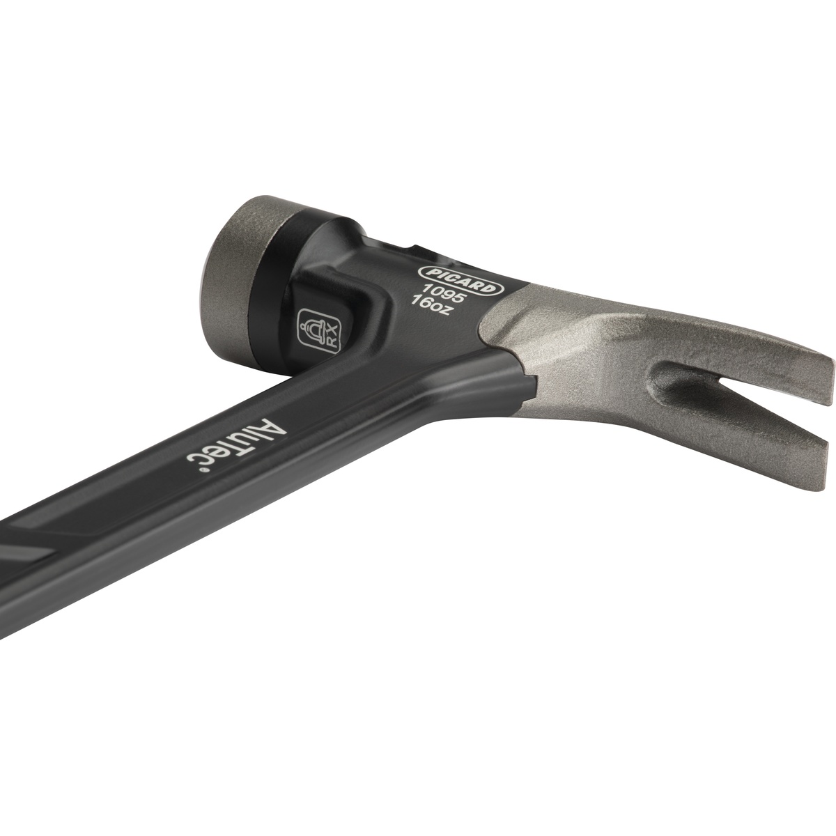 Picard Framinghammer AluTec 1095, 450 g, glatte Bahn, Aluminium-Stiel 405 mm, 775 g, magnetischer Nagelhalter