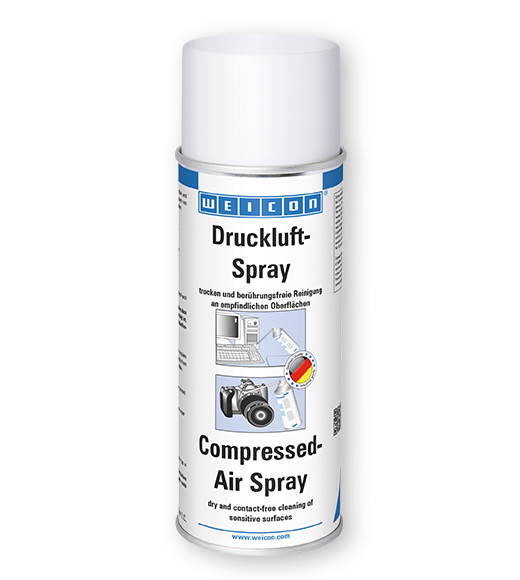 WEICON Druckluft-Spray, für berührungsfreies Reinigen, 400 ml