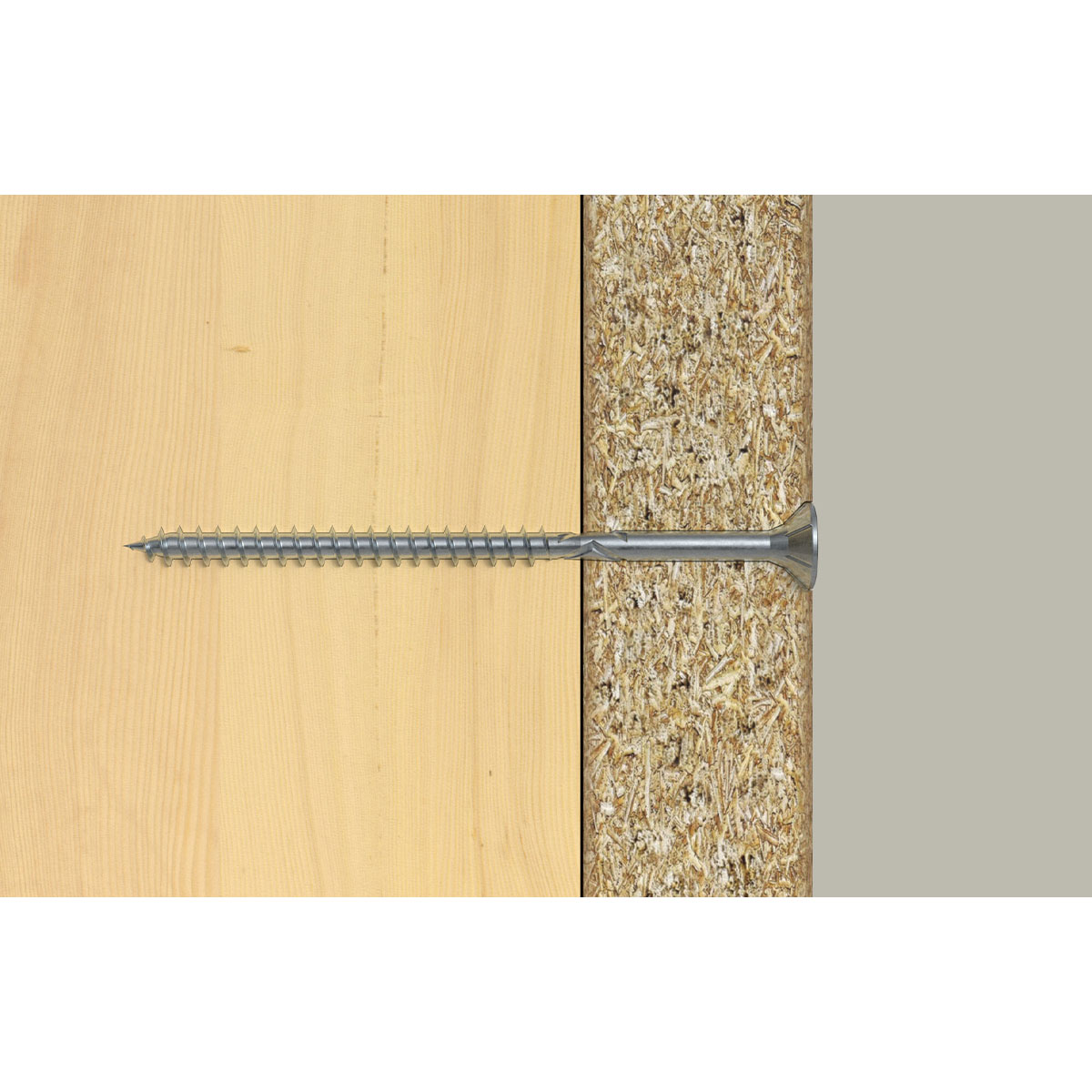 fischer Spanplattenschraube ClassicFast FCF II CTP 5,0 x 60 BC mit Senkkopf, TX-Antrieb und Teilgewinde - 200 Stk. fischer Spanplattenschraube ClassicFast FCF II CTP 5,0 x 60 BC mit Senkkopf, TX-Antrieb und Teilgewinde - 200 Stk.