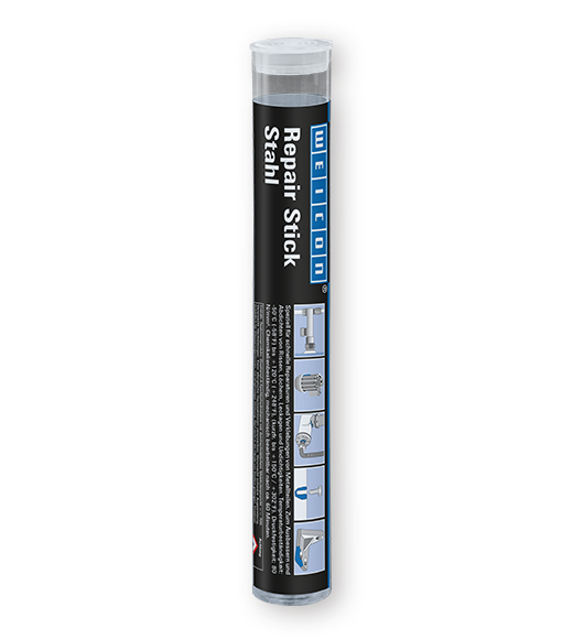 WEICON Repair Stick Stahl, Reparaturknete mit Trinkwasserzulassung, 115 g, dunkelgrau WEICON Repair Stick Stahl, Reparaturknete mit Trinkwasserzulassung, 115 g, dunkelgrau
