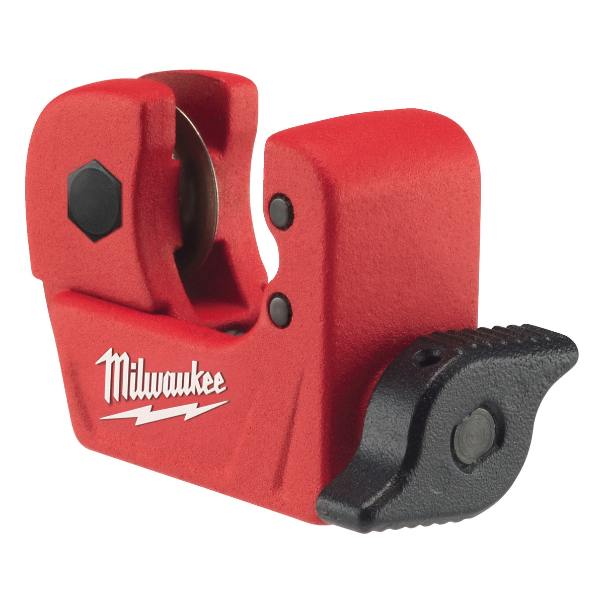 Milwaukee Mini-Rohrabschneider für Kupferrohr 3 bis 15 mm, Chrom-Stützrollen, patentierte Feststellung