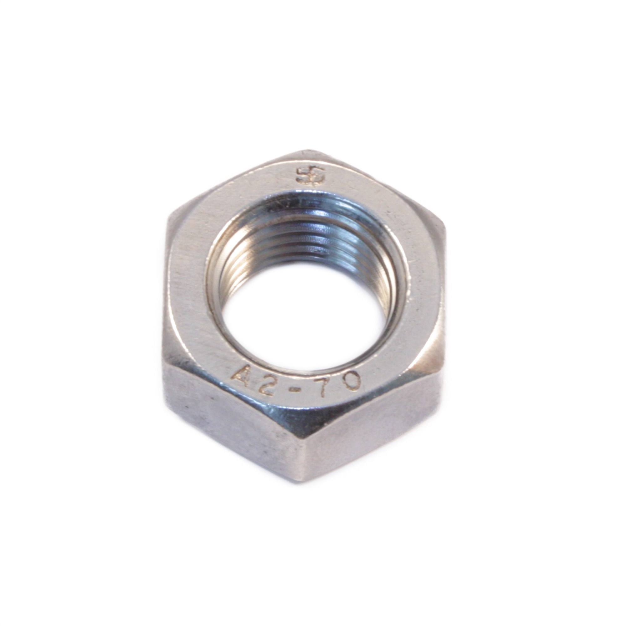 Sechskantmutter M20 DIN 934 Edelstahl Edelstahl A2-70 Sechskantmutter M20 DIN 934 Edelstahl Edelstahl A2-70