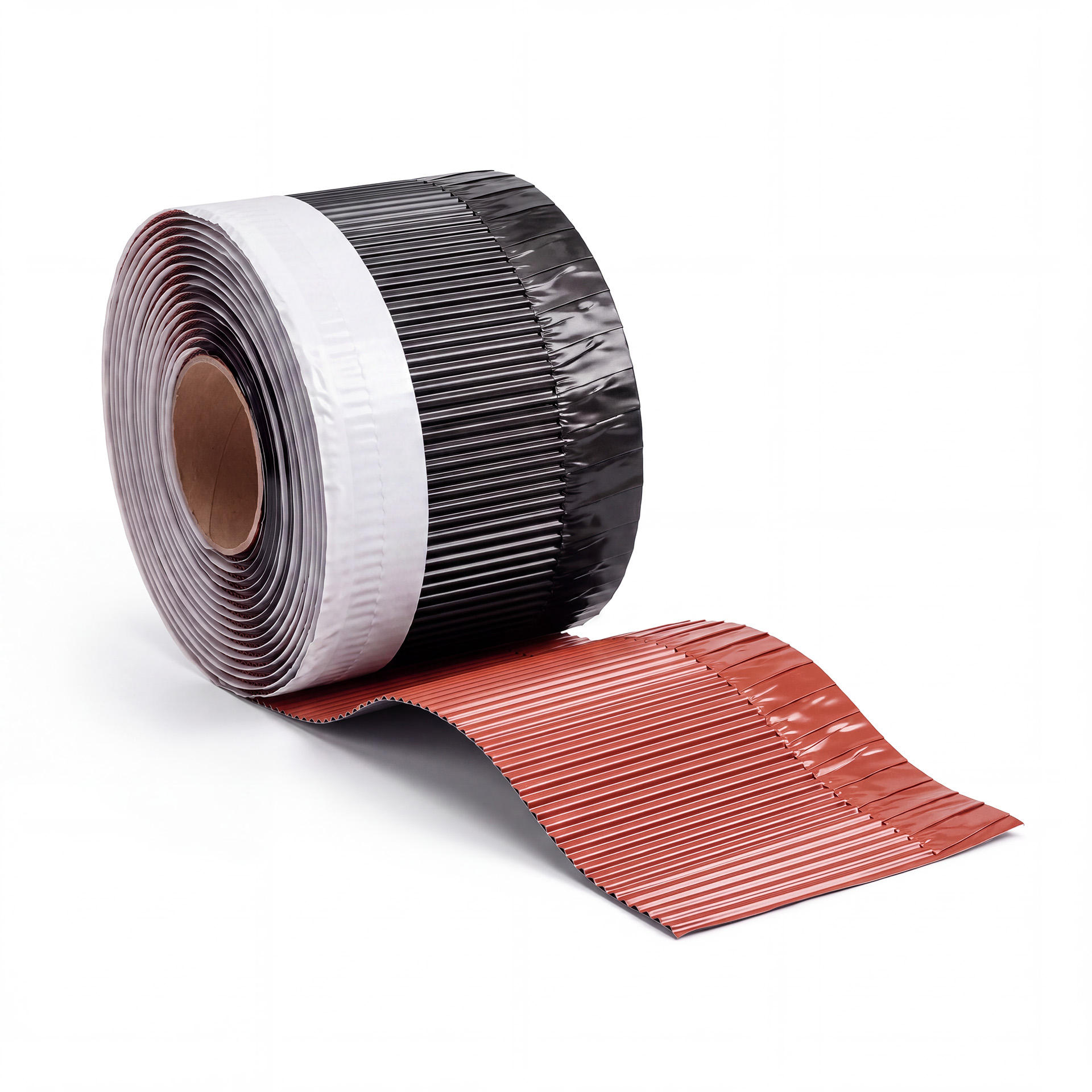 Allform Anschlussband Alu Color 145 mm x 6 m rot