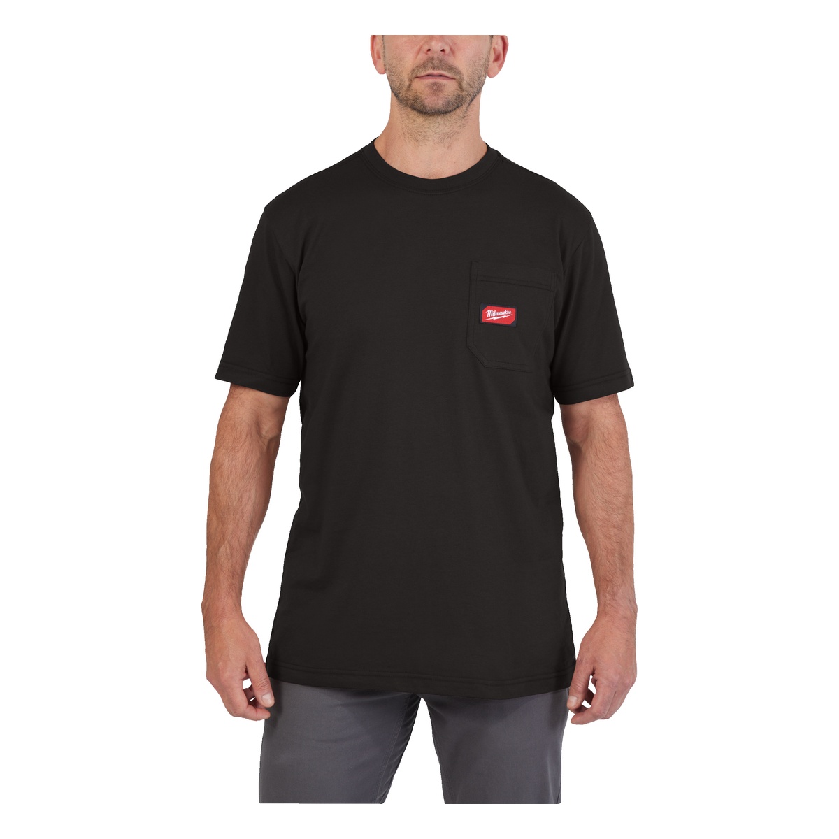 Milwaukee Arbeits-T-Shirt schwarz mit UV-Schutz WTSSBL-L - 1 Stk. Milwaukee Arbeits-T-Shirt schwarz mit UV-Schutz WTSSBL-L - 1 Stk.