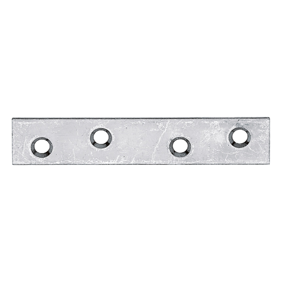 Alberts Flachverbinder, 80 x 15 mm, Stahl roh, sendzimirverzinkt - 8 Stk.