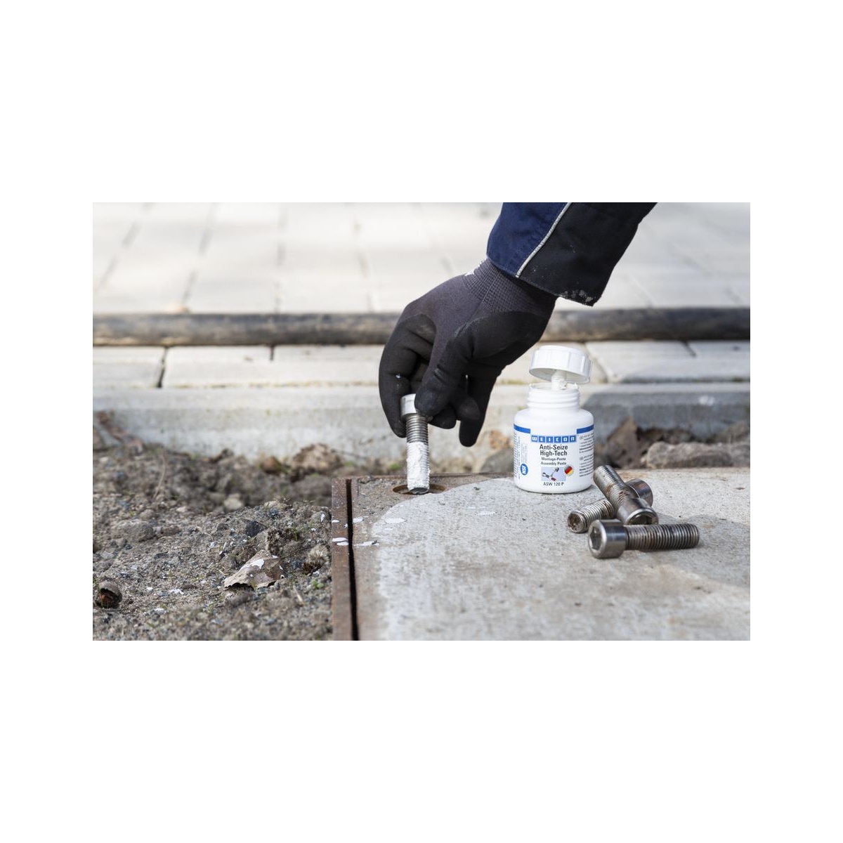 WEICON Anti-Seize High-Tech Montagepaste, metallfrei, NSF H1, 5 g