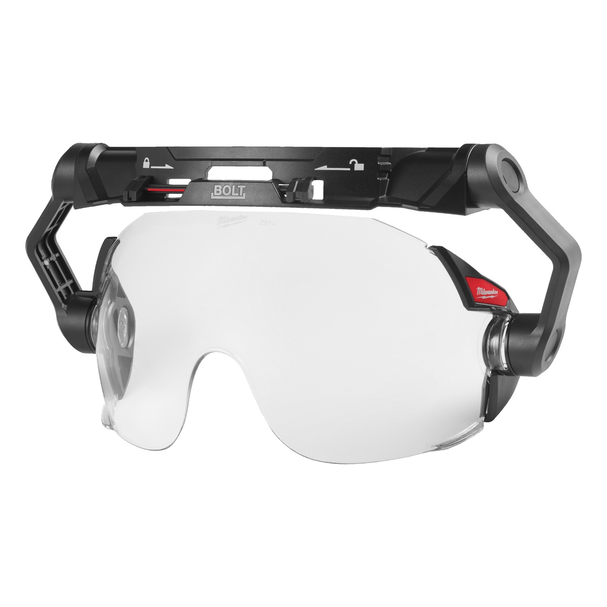 Milwaukee Visier BOLT Universal klar, für BOLT 200 & BOLT 100 Helm - 1 Stk.