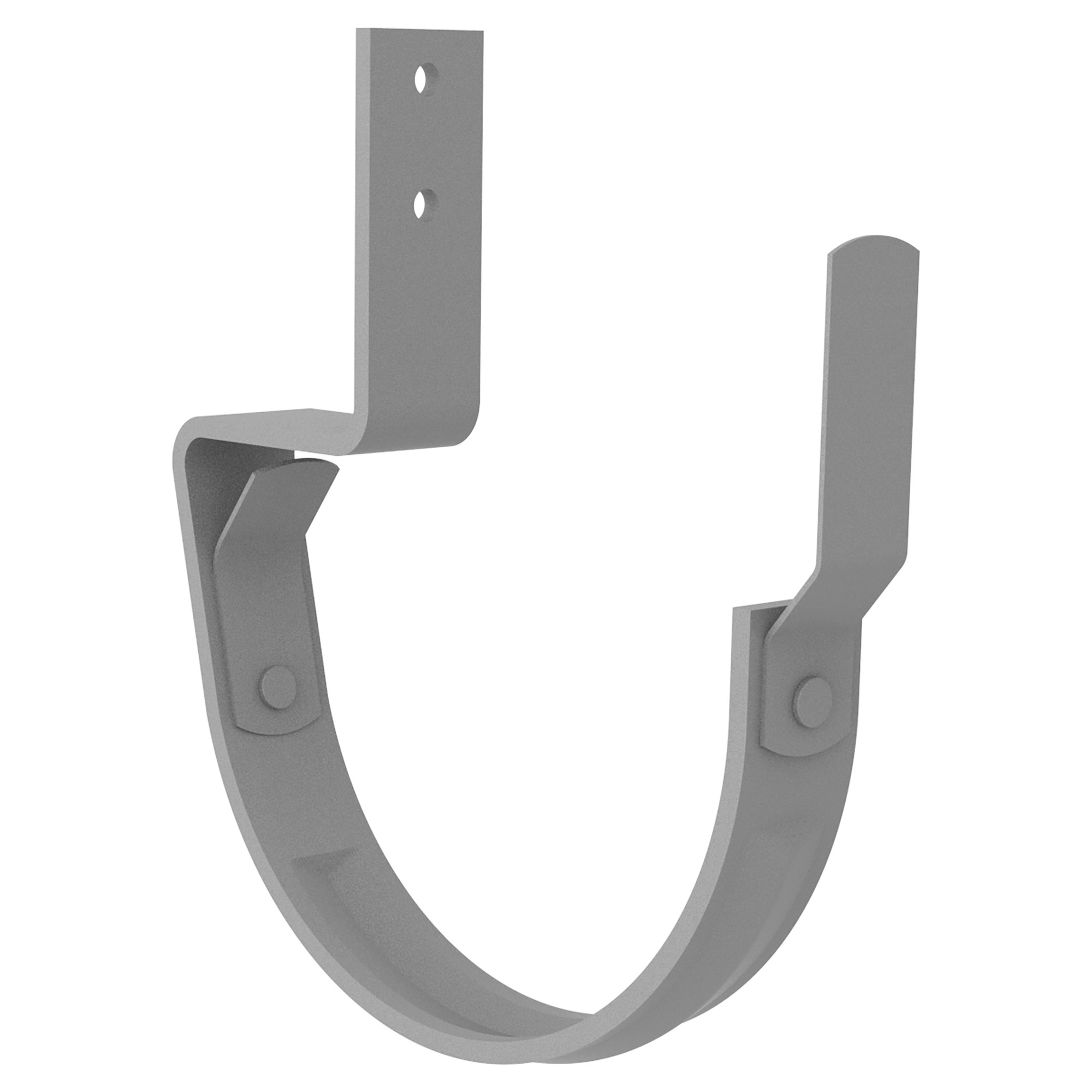 Zambelli Sandwichpaneel-Rinnenhaken 400-30/5, 5-teilig, Weißaluminium RAL 9006, COLORDUR, Kerndicke 0-60 mm - 1 Stk.