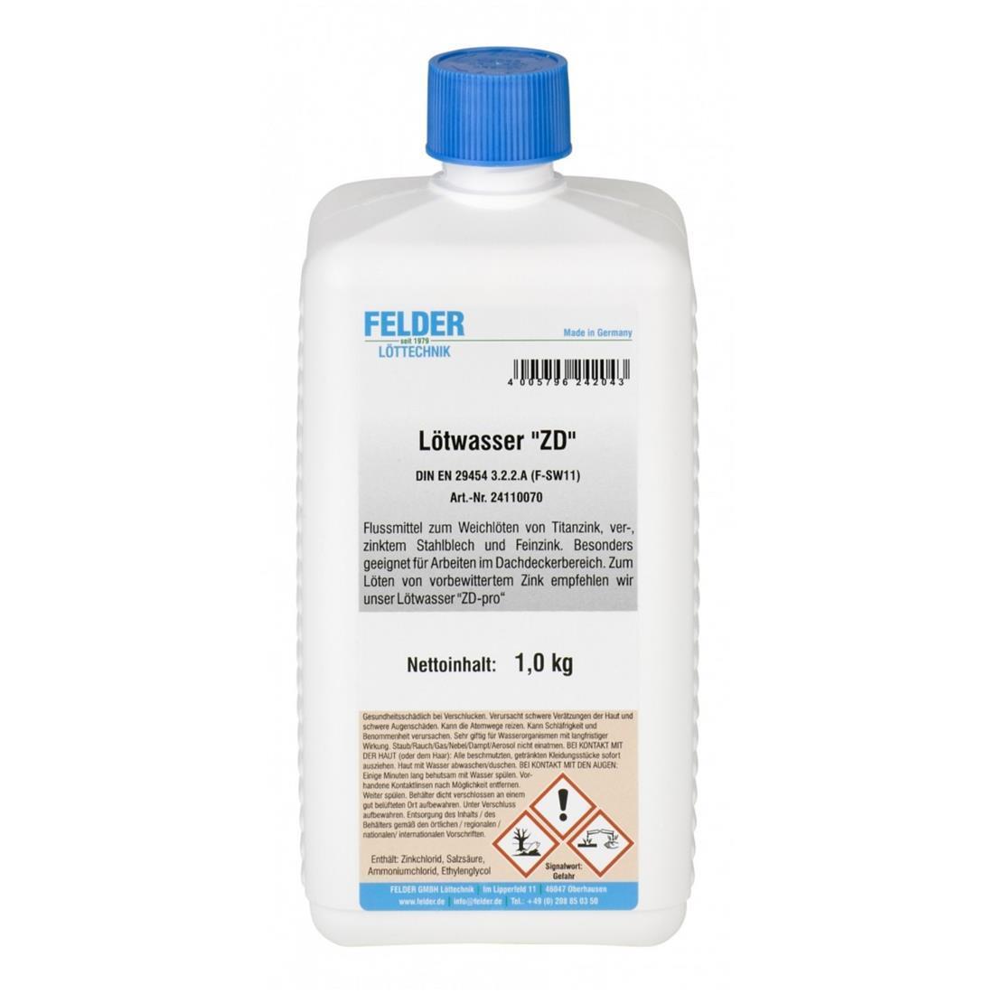 Freund Lötwasser Titanzink ZD, 1000 g Freund Lötwasser Titanzink ZD, 1000 g