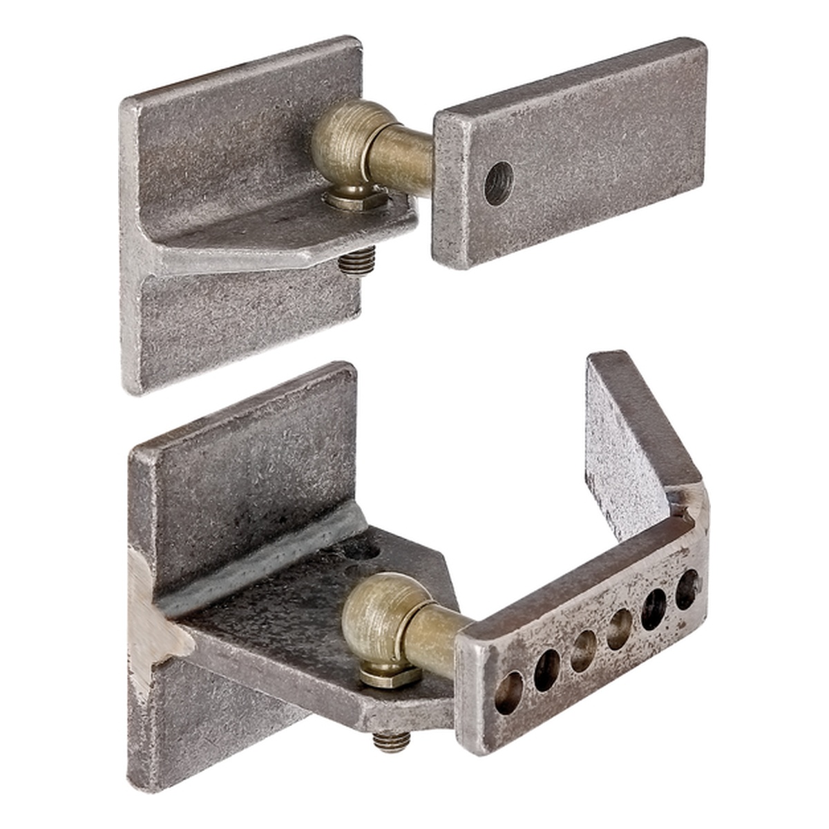 Alberts Hebetorbeschlag, zum Anschweißen für Metalltore, Stahl roh - 1 Stk.