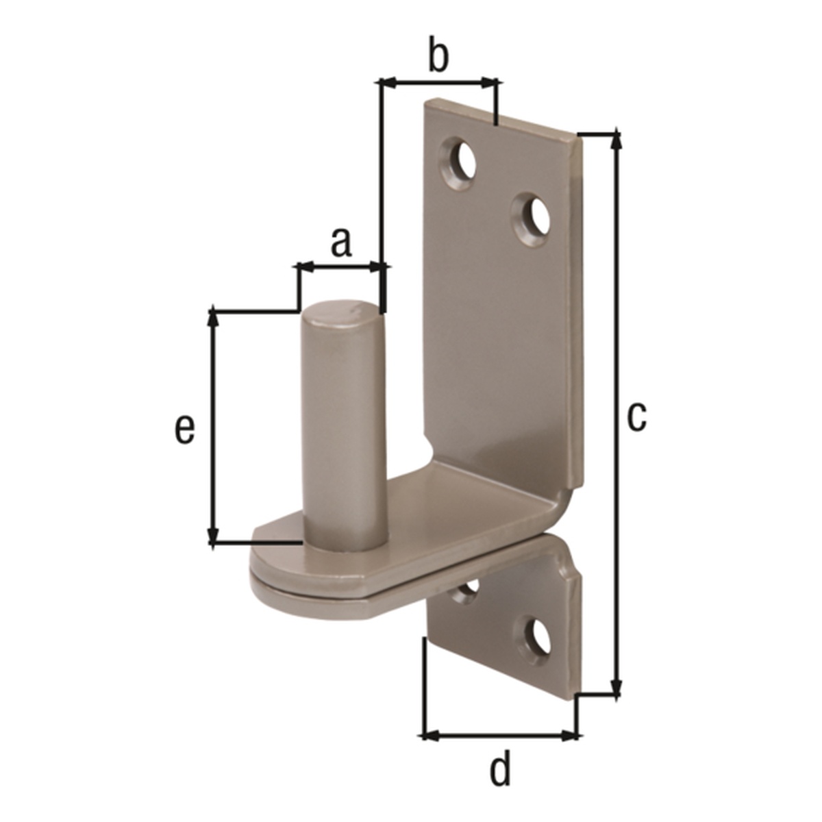 Alberts DURAVIS® Kloben auf Platte,perlbeige Ø16 mm Weit Alberts DURAVIS® Kloben auf Platte,perlbeige Ø16 mm Weit
