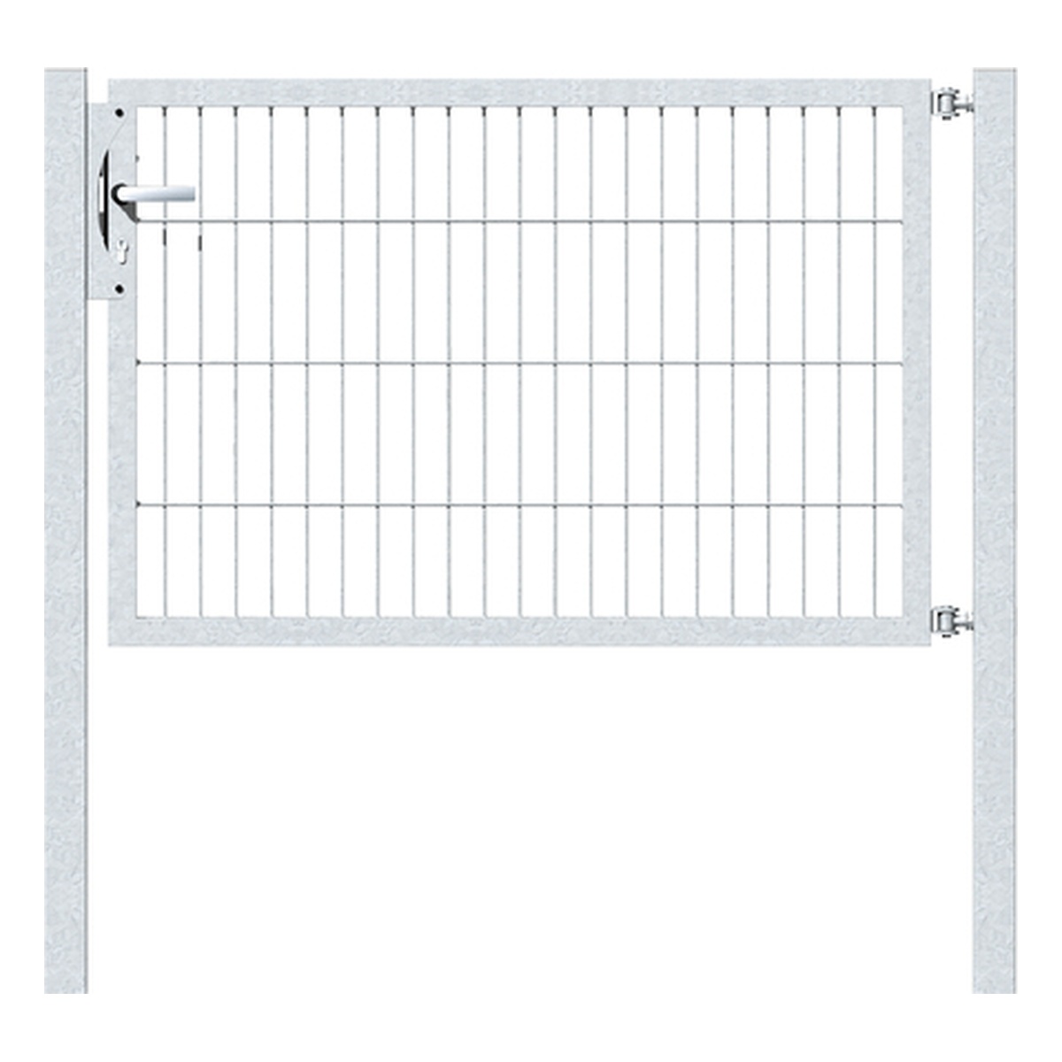 Alberts Einzeltor Flexo, Typ 6/5/6, für Zaunhöhe 800 mm, 1250 mm breit, feuerverzinkt - 1 Stk. Alberts Einzeltor Flexo, Typ 6/5/6, für Zaunhöhe 800 mm, 1250 mm breit, feuerverzinkt - 1 Stk.