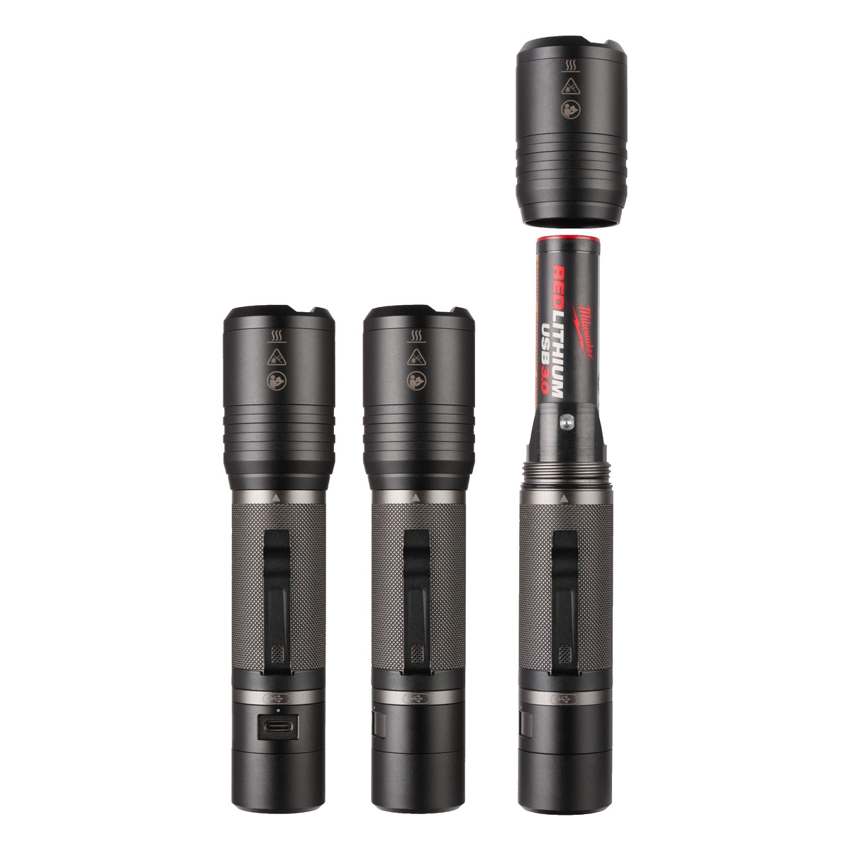 Milwaukee USB Akku-Taschenlampe L4FL2000-301 - 1 Stk.