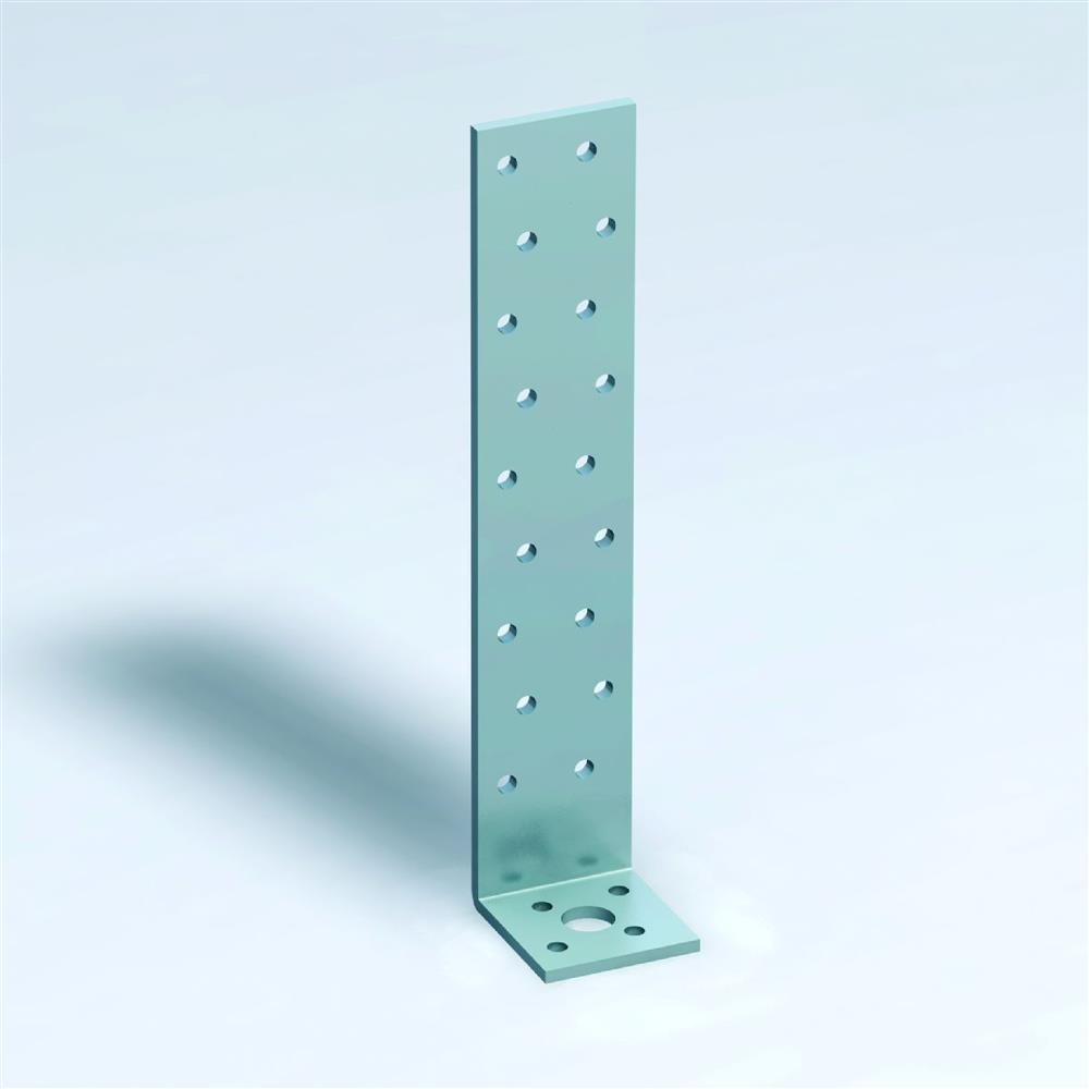 Betonflachanker 200x40x40x2,0 mm 1 Stk. Betonflachanker 200x40x40x2,0 mm 1 Stk.