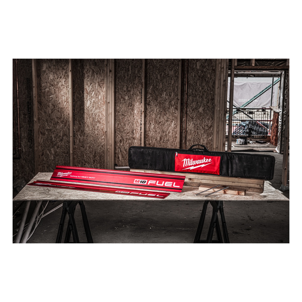 Milwaukee GR-KIT 2x 1400 mm Führungsschiene, inkl. Transporttasche und Verbindungsstück - 1 Stk.